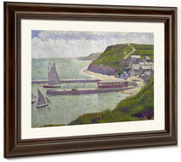 Harbour At Port En Bessin At High Tide By Georges Pierre Seurat Phoenix 4x3