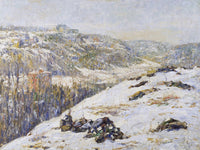 Harlem River, Winter By Ernest Lawson Phoenix 4x3