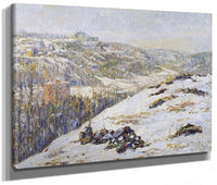 Harlem River, Winter By Ernest Lawson Phoenix 4x3