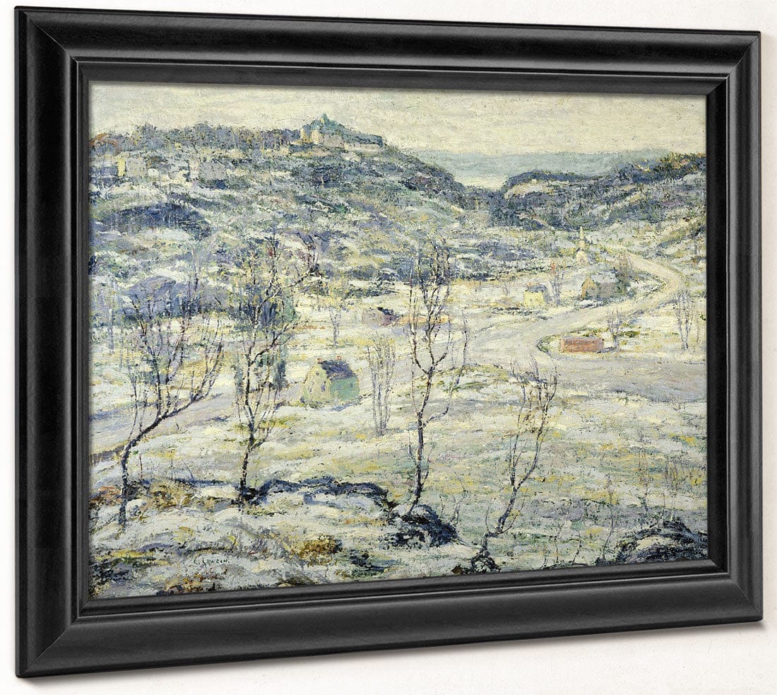 Harlem Valley, Winter By Ernest Lawson Phoenix 4x3