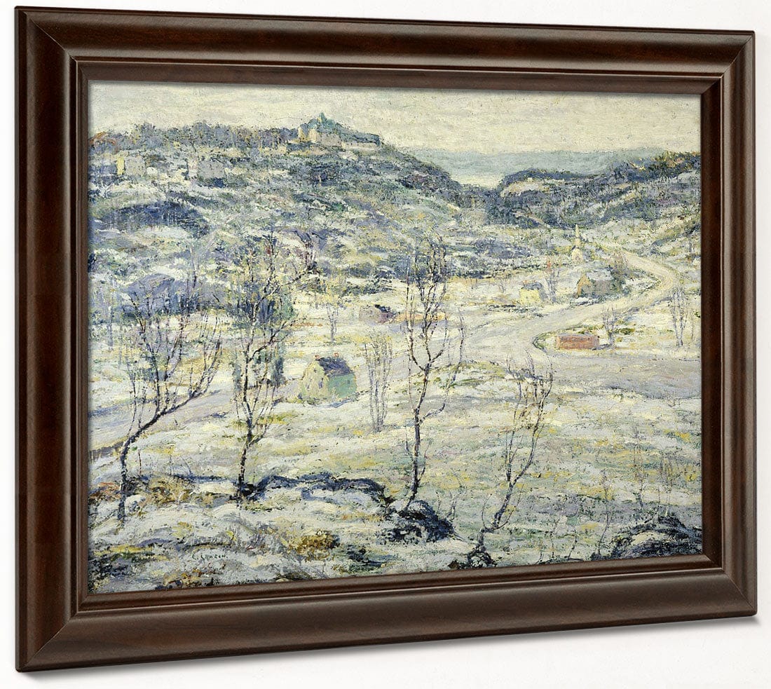 Harlem Valley, Winter By Ernest Lawson Phoenix 4x3