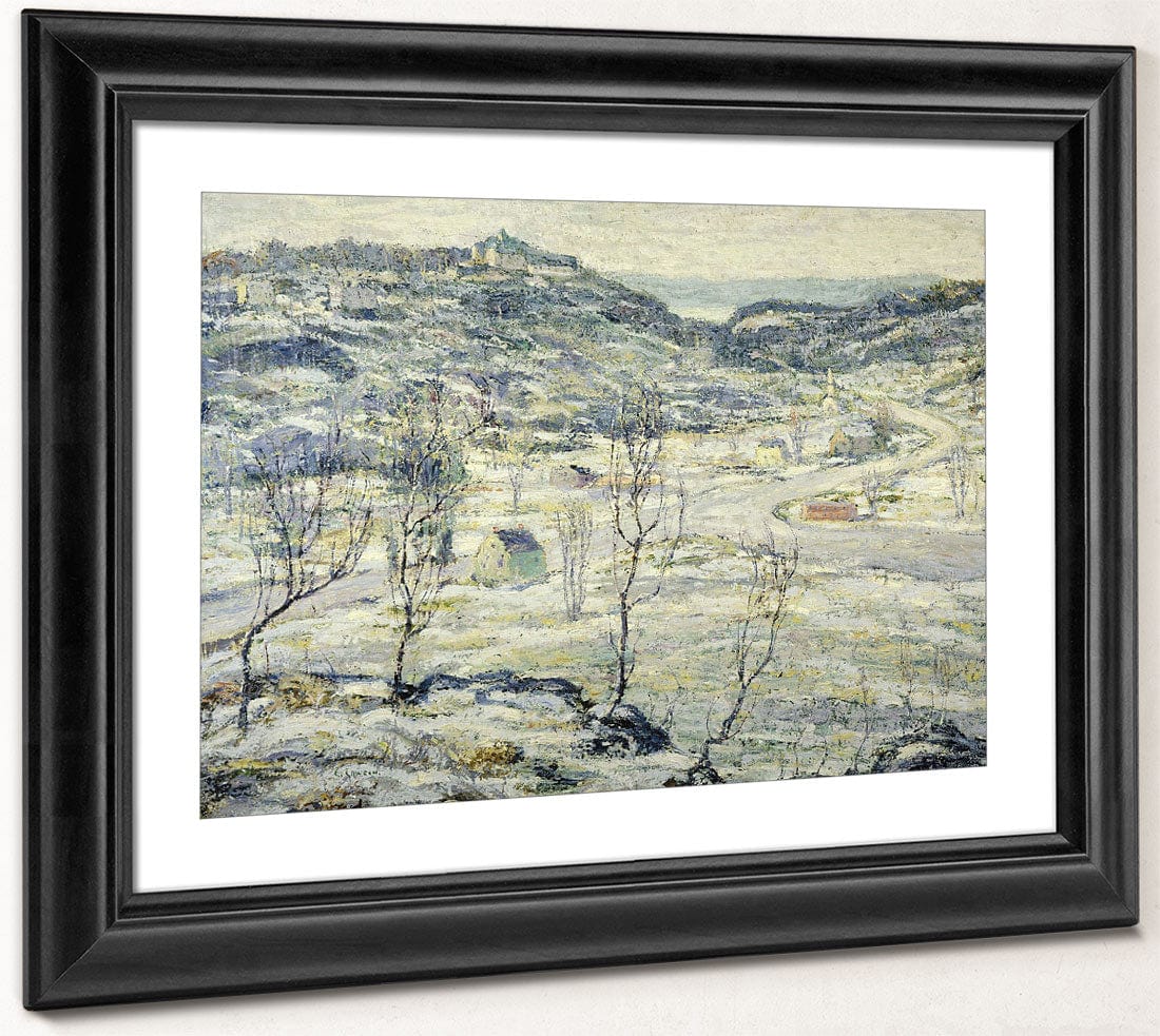 Harlem Valley, Winter By Ernest Lawson Phoenix 4x3