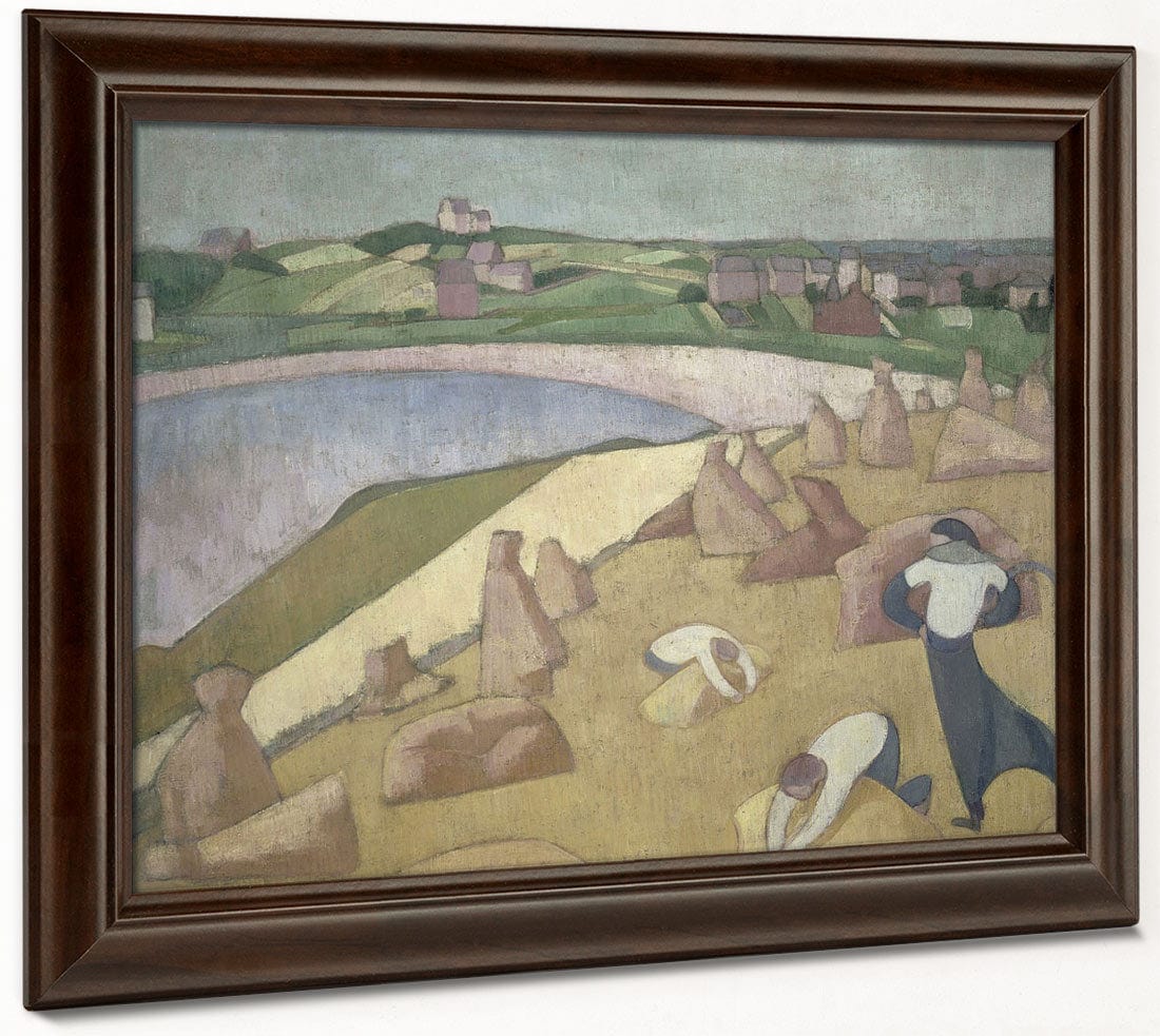 Harvest By The Sea By Emile Bernard Phoenix 4x3