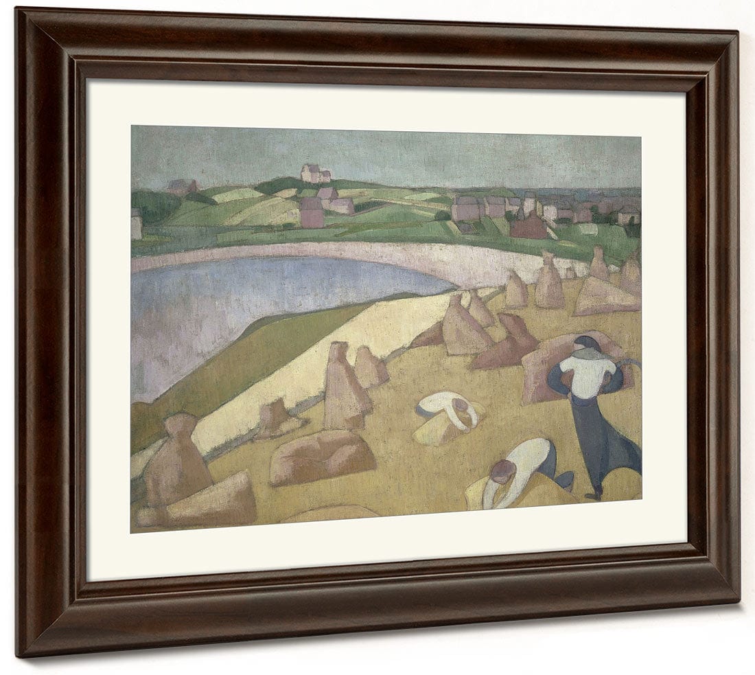 Harvest By The Sea By Emile Bernard Phoenix 4x3