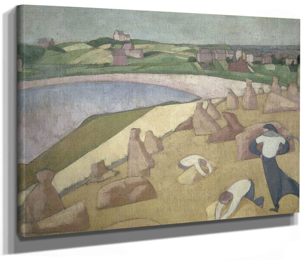 Harvest By The Sea By Emile Bernard Phoenix 4x3