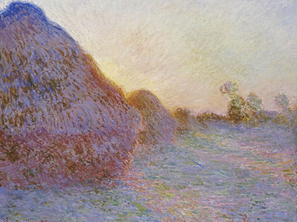 Haystacks By Claude Monet Phoenix 4x3