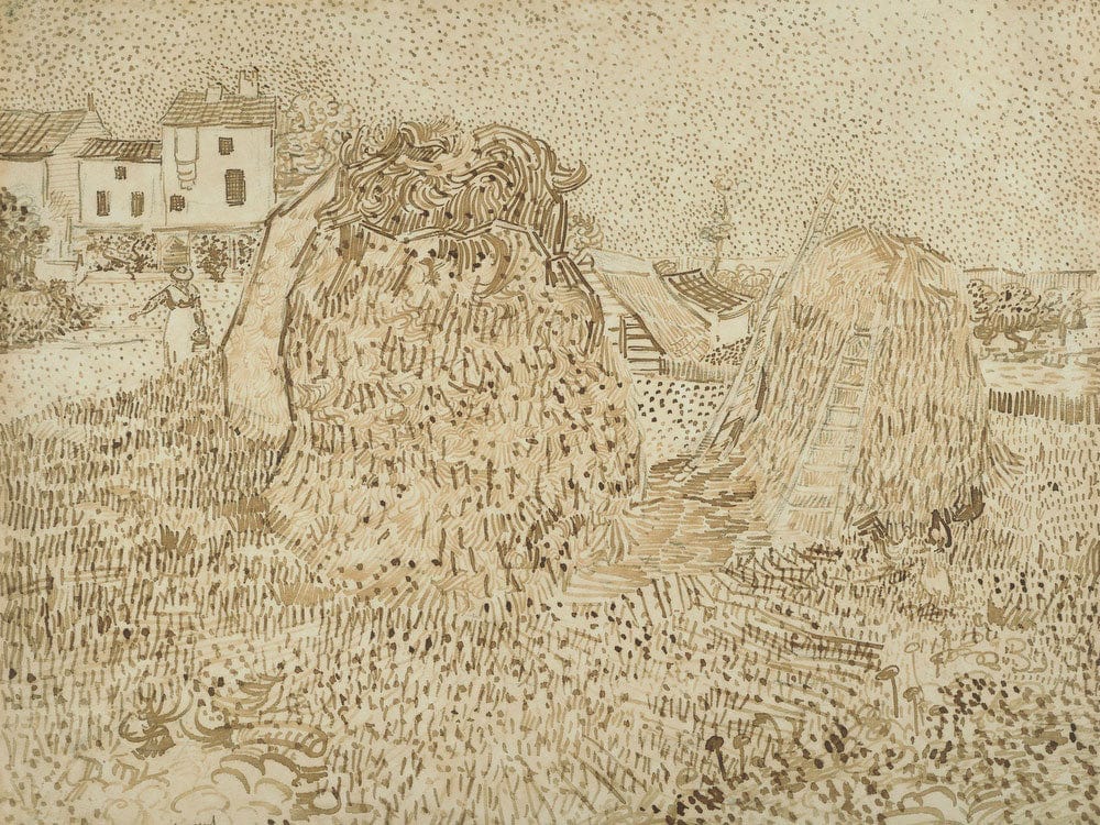 Haystacks By Vincent Van Gogh Phoenix 4x3