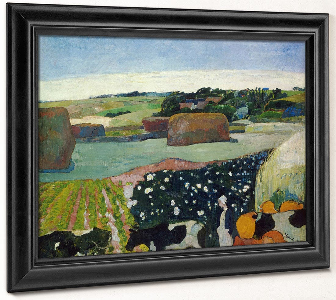 Haystacks In Brittany By Paul Gauguin Phoenix 4x3