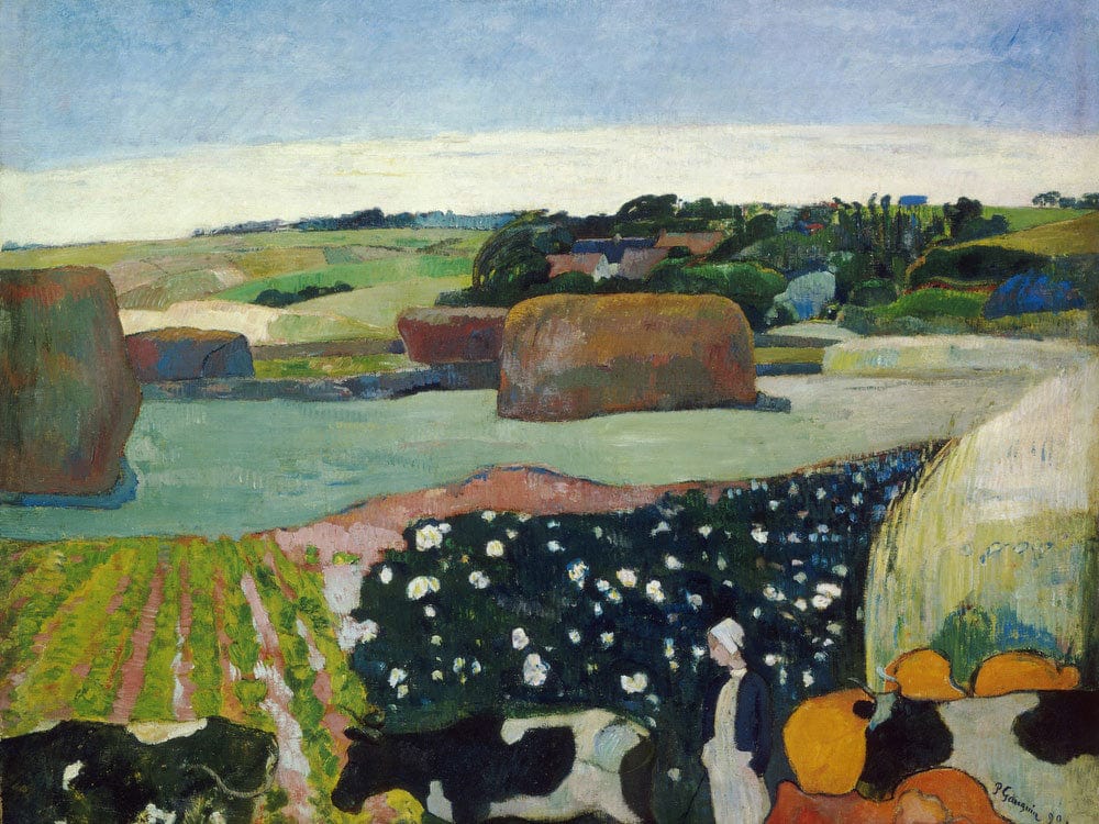 Haystacks In Brittany By Paul Gauguin Phoenix 4x3