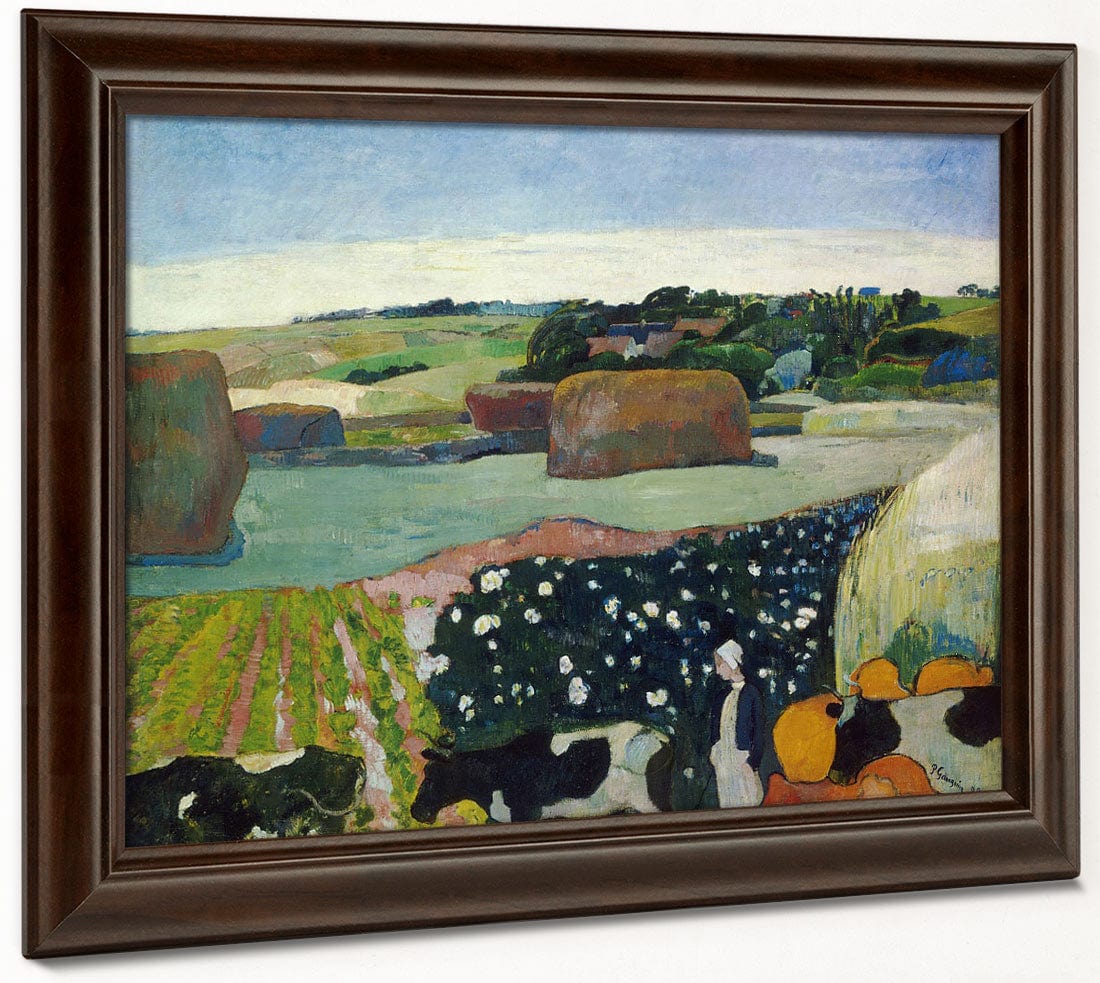 Haystacks In Brittany By Paul Gauguin Phoenix 4x3