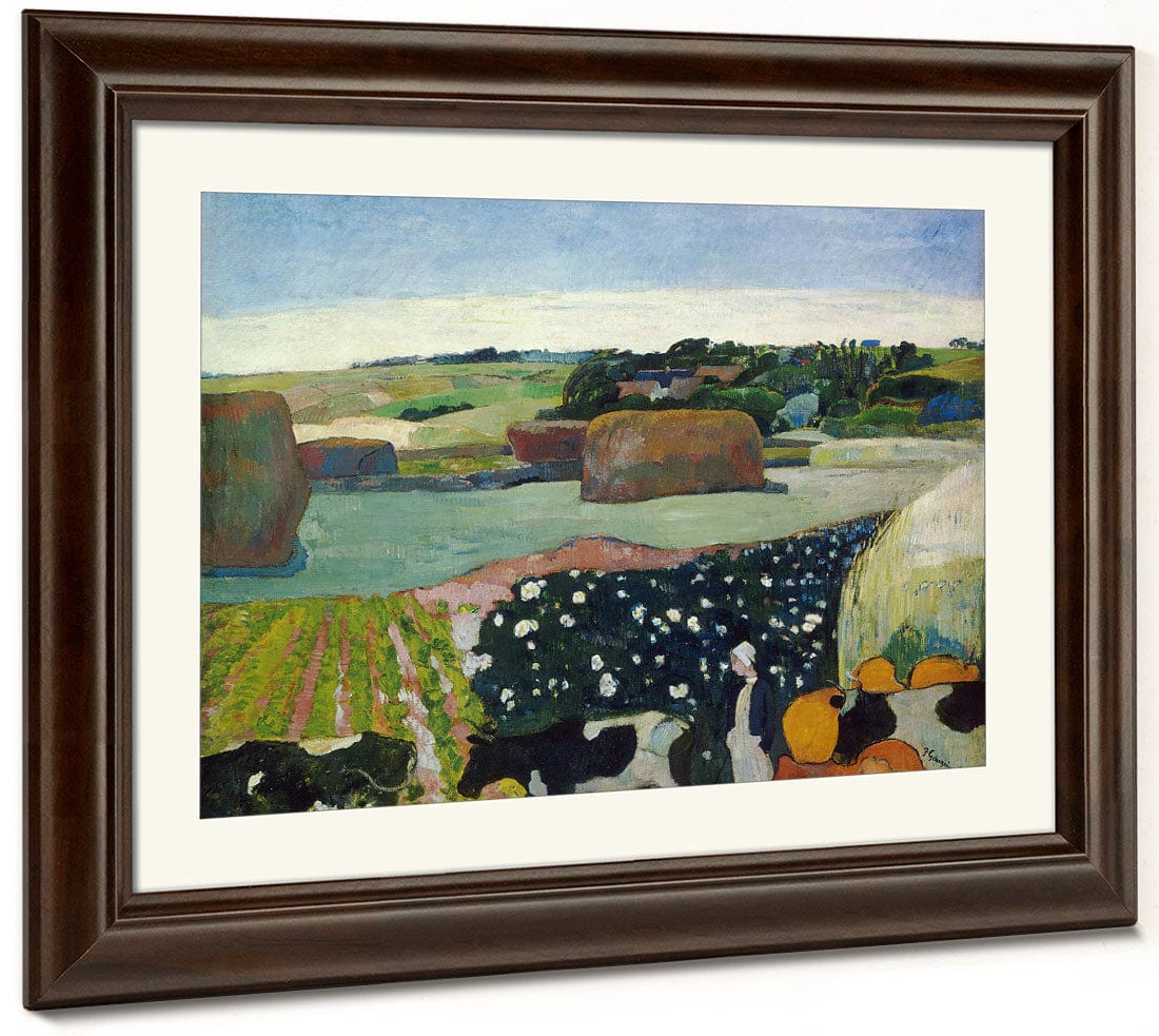 Haystacks In Brittany By Paul Gauguin Phoenix 4x3