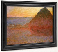Haystacks, Pink And Blue Impressions By Claude Monet Phoenix 4x3