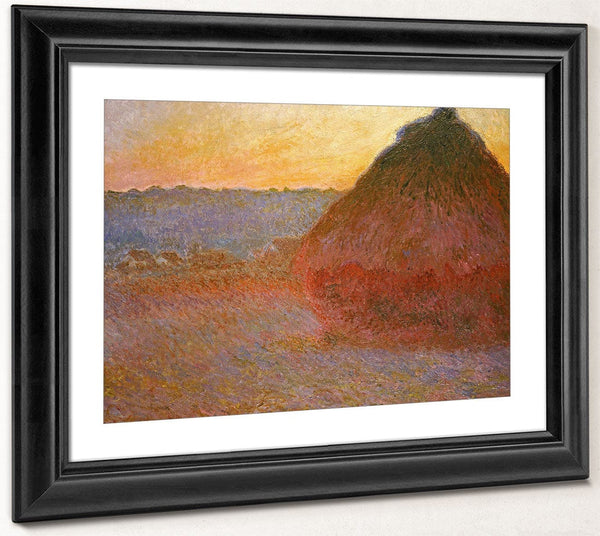 Haystacks, Pink And Blue Impressions By Claude Monet Phoenix 4x3