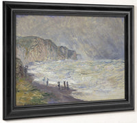 Heavy Sea At Pourville By Claude Monet Phoenix 4x3