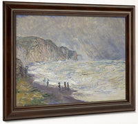 Heavy Sea At Pourville By Claude Monet Phoenix 4x3