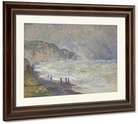 Heavy Sea At Pourville By Claude Monet Phoenix 4x3
