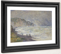 Heavy Sea At Pourville By Claude Monet Phoenix 4x3