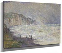 Heavy Sea At Pourville By Claude Monet Phoenix 4x3