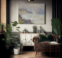 Heavy Sea At Pourville By Claude Monet Phoenix 4x3