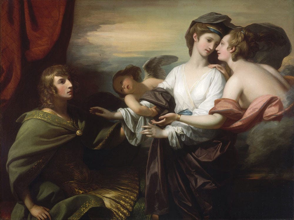 Helen Brought To Paris By Benjamin West Phoenix 4x3