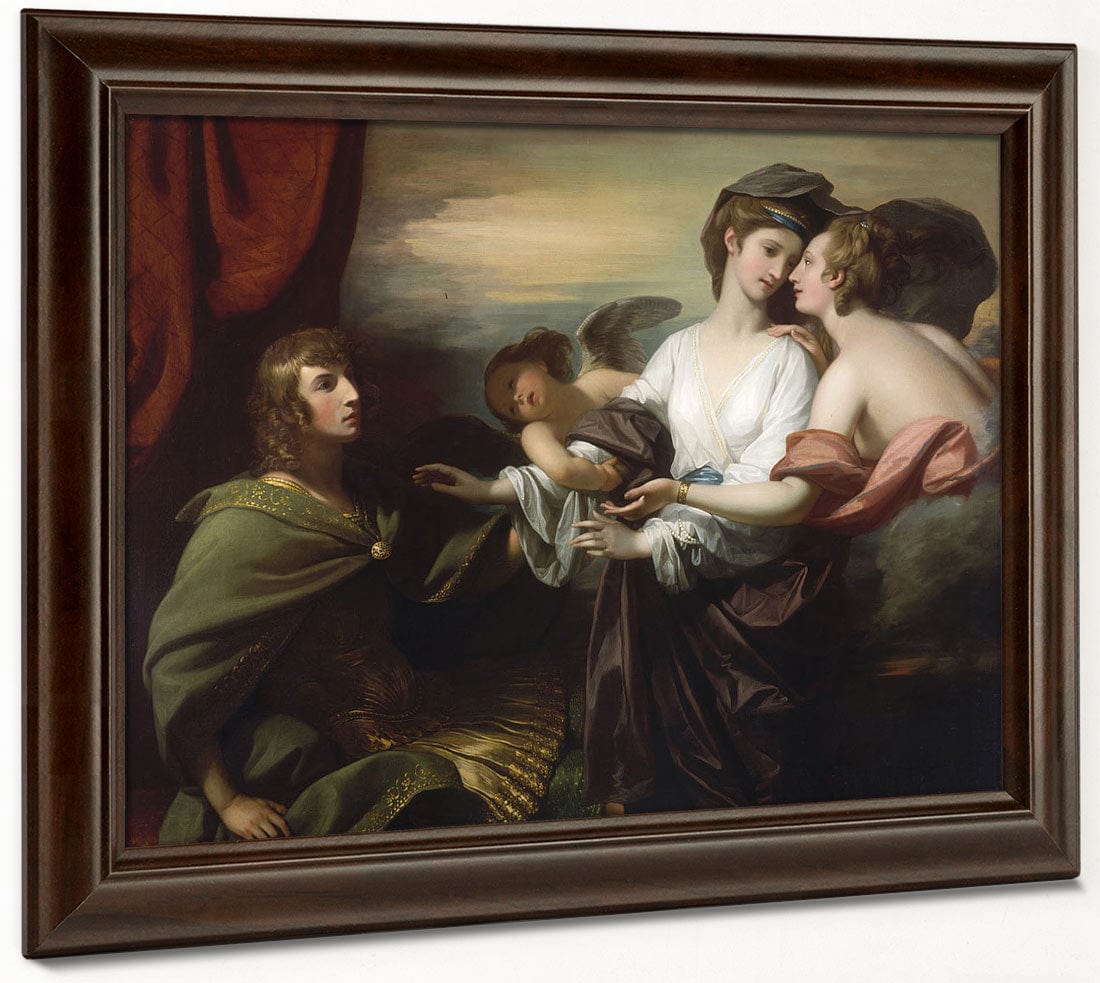 Helen Brought To Paris By Benjamin West Phoenix 4x3