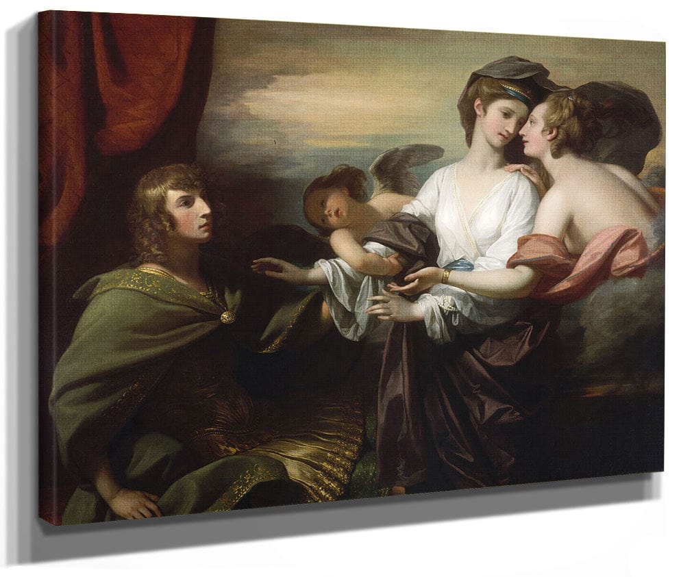 Helen Brought To Paris By Benjamin West Phoenix 4x3
