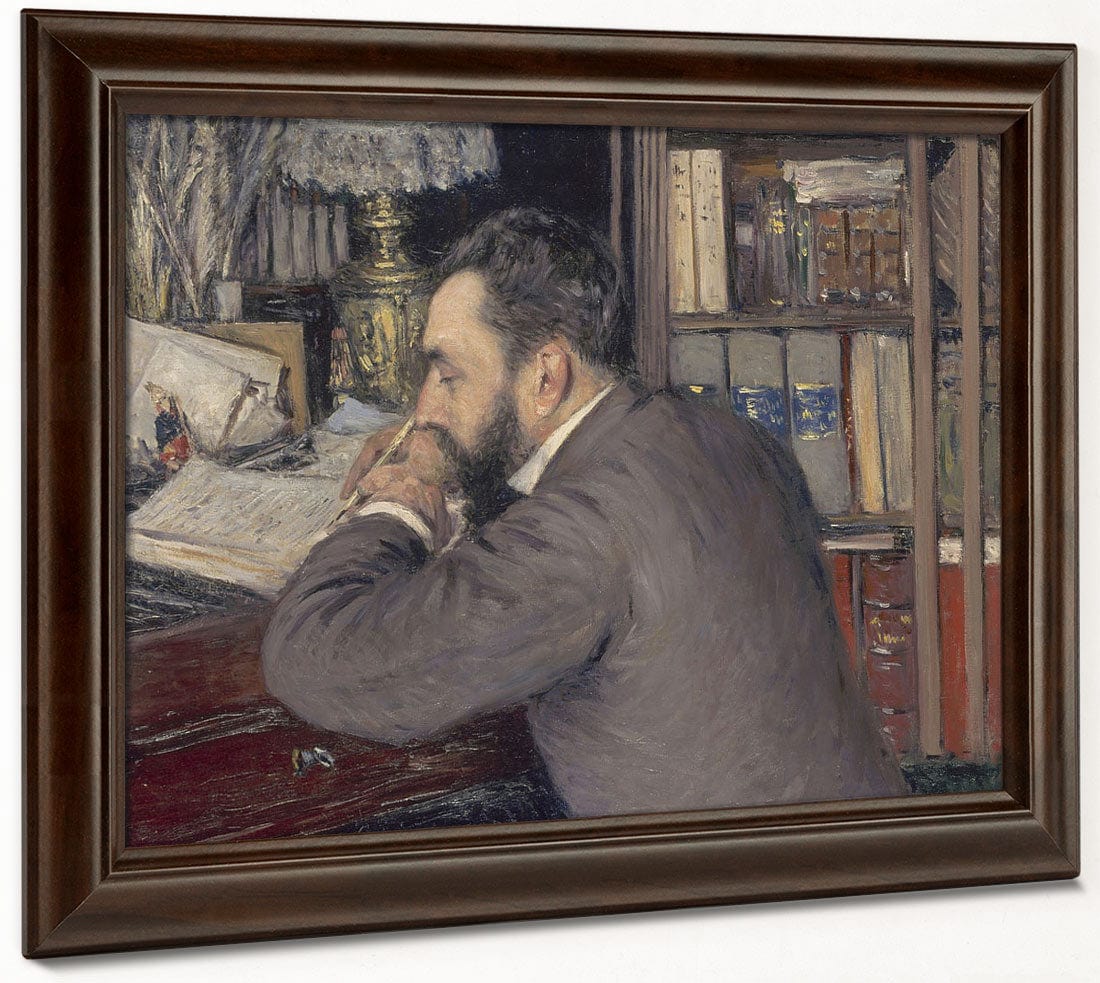 Henri Cordier By Gustave Caillebotte Phoenix 4x3