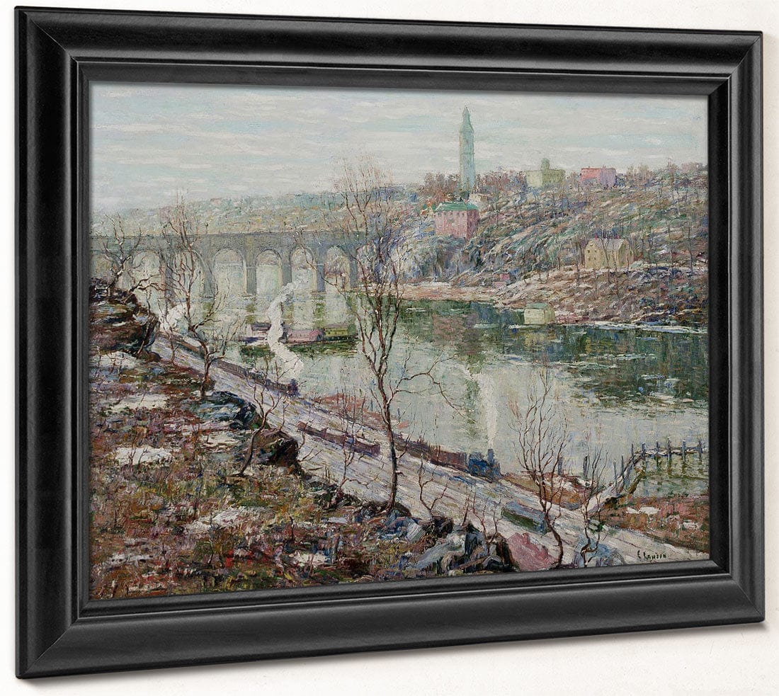 High Bridge, Harlem River By Ernest Lawson Phoenix 4x3