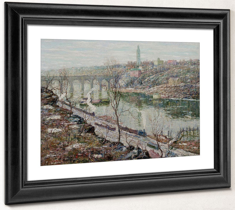 High Bridge, Harlem River By Ernest Lawson Phoenix 4x3