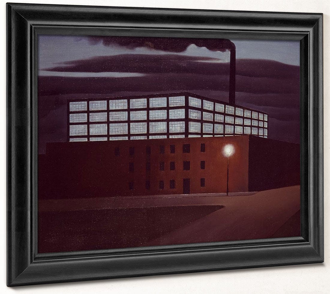 Hoboken Factory By George Ault Phoenix 4x3