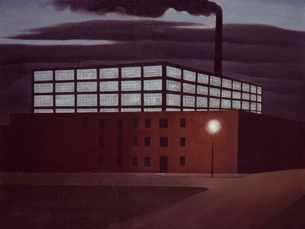 Hoboken Factory By George Ault Phoenix 4x3