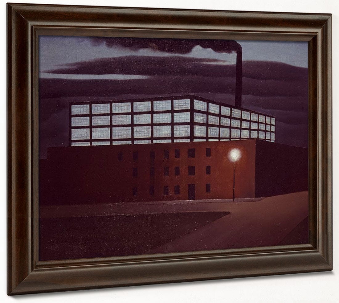 Hoboken Factory By George Ault Phoenix 4x3