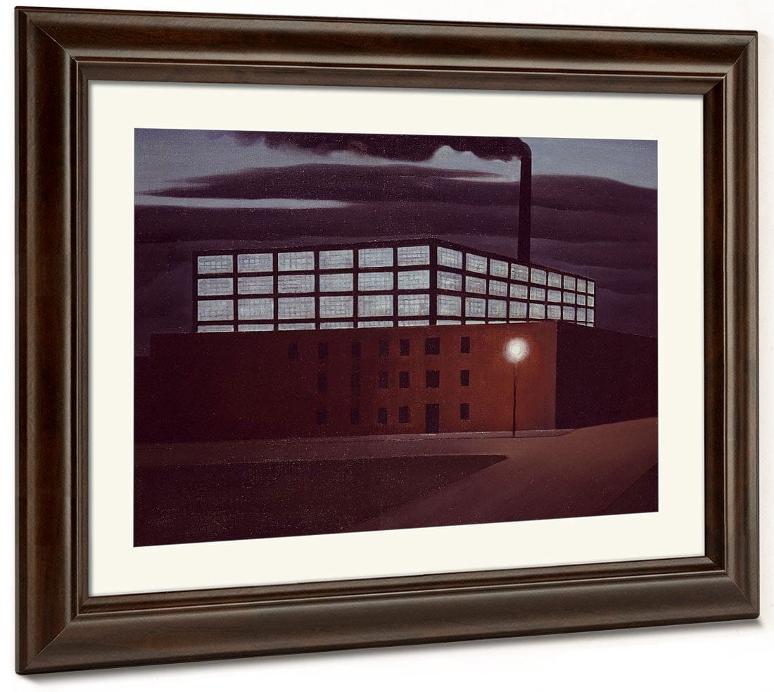 Hoboken Factory By George Ault Phoenix 4x3