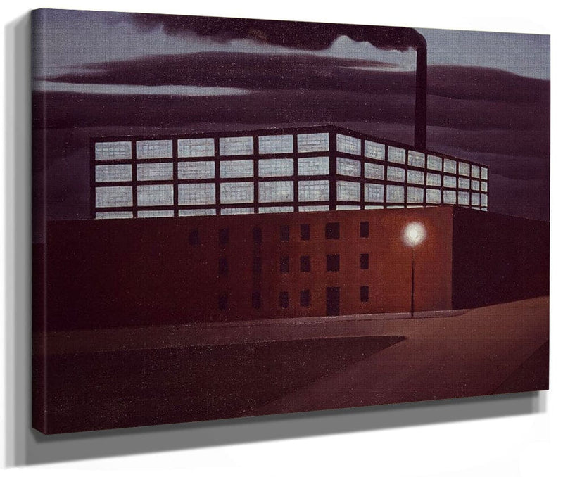 Hoboken Factory By George Ault Phoenix 4x3