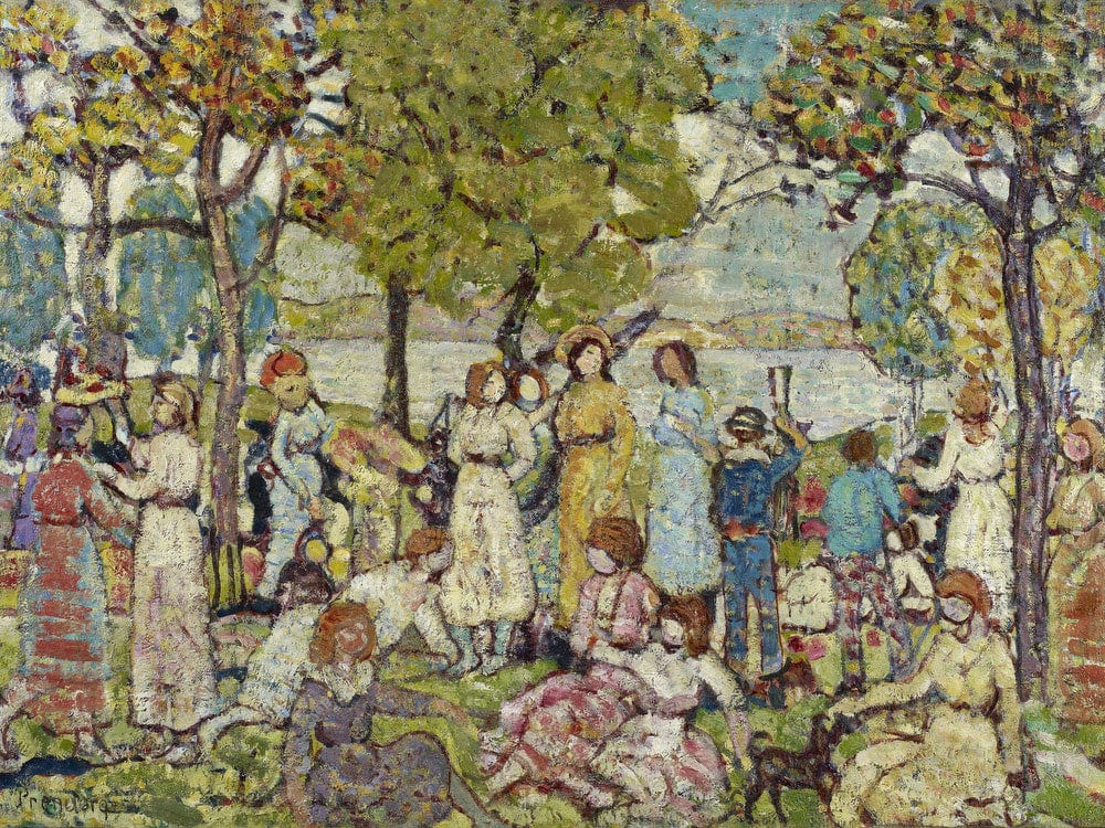 Holidays By Maurice Brazil Prendergast Phoenix 4x3