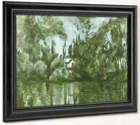 House On The Banks Of The Marne By Paul Cezanne Phoenix 4x3