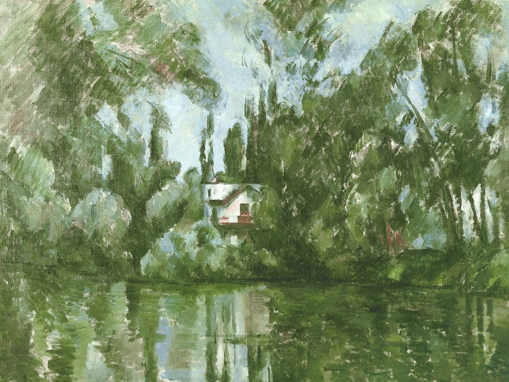 House On The Banks Of The Marne By Paul Cezanne Phoenix 4x3