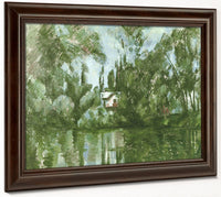 House On The Banks Of The Marne By Paul Cezanne Phoenix 4x3