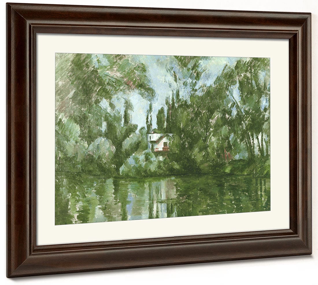 House On The Banks Of The Marne By Paul Cezanne Phoenix 4x3