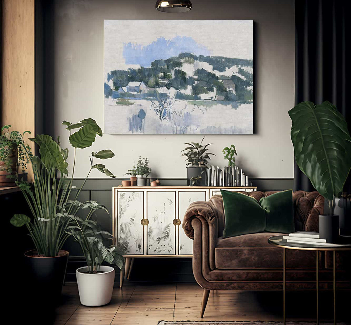 Houses On The Hill By Paul Cezanne Phoenix 4x3