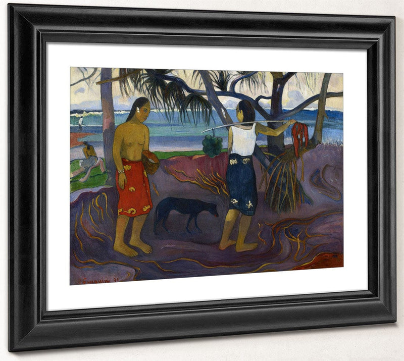 I Raro Te Oviri (Under The Pandanus) By Paul Gauguin Phoenix 4x3