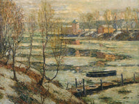 Ice In The River By Ernest Lawson Phoenix 4x3