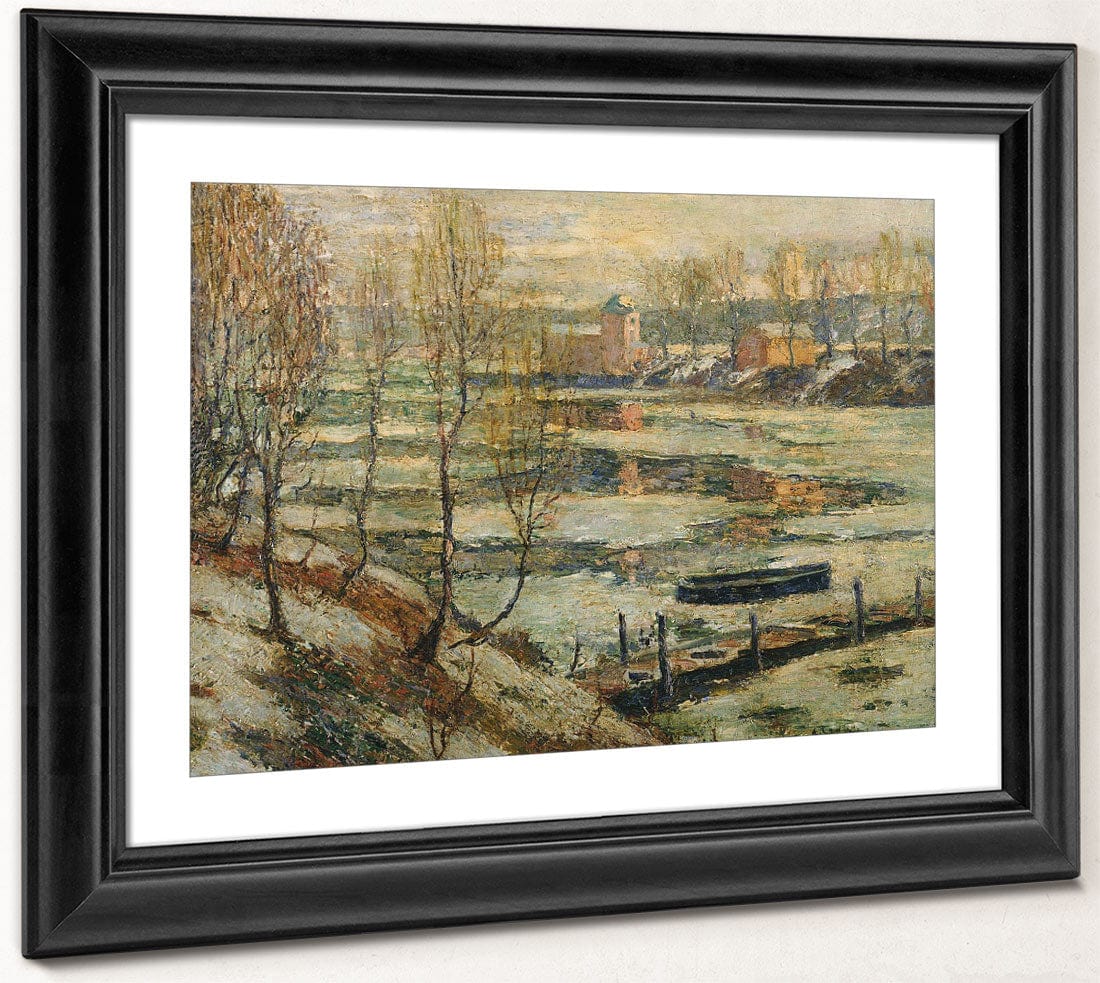 Ice In The River By Ernest Lawson Phoenix 4x3