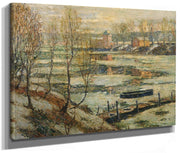 Ice In The River By Ernest Lawson Phoenix 4x3