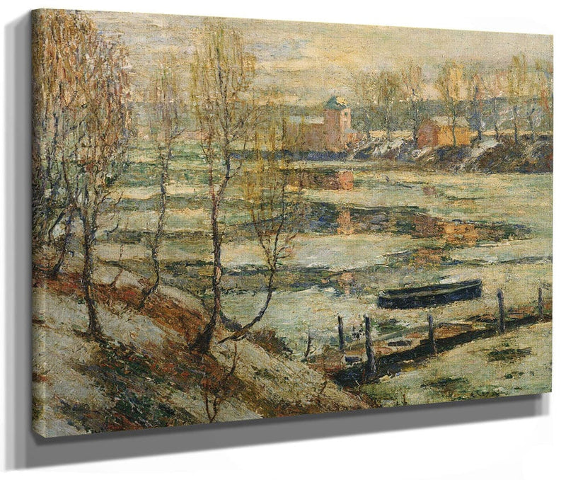 Ice In The River By Ernest Lawson Phoenix 4x3