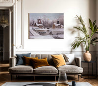 Ice Skaters On A Frozen Pond By Henri Julien Felix Rousseau Phoenix 4x3