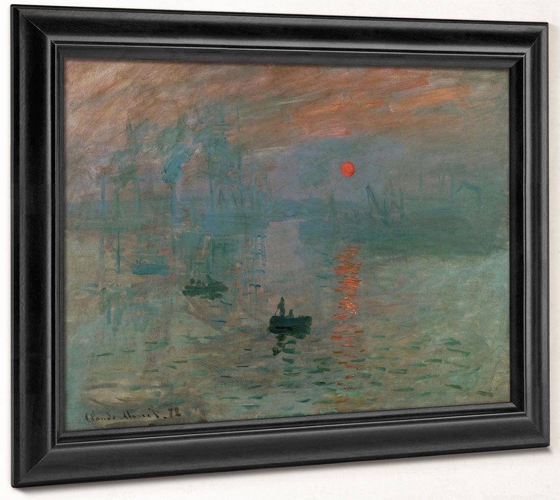 Impression, Soleil Levant (Impression, Sunrise) By Claude Monet Phoenix 4x3