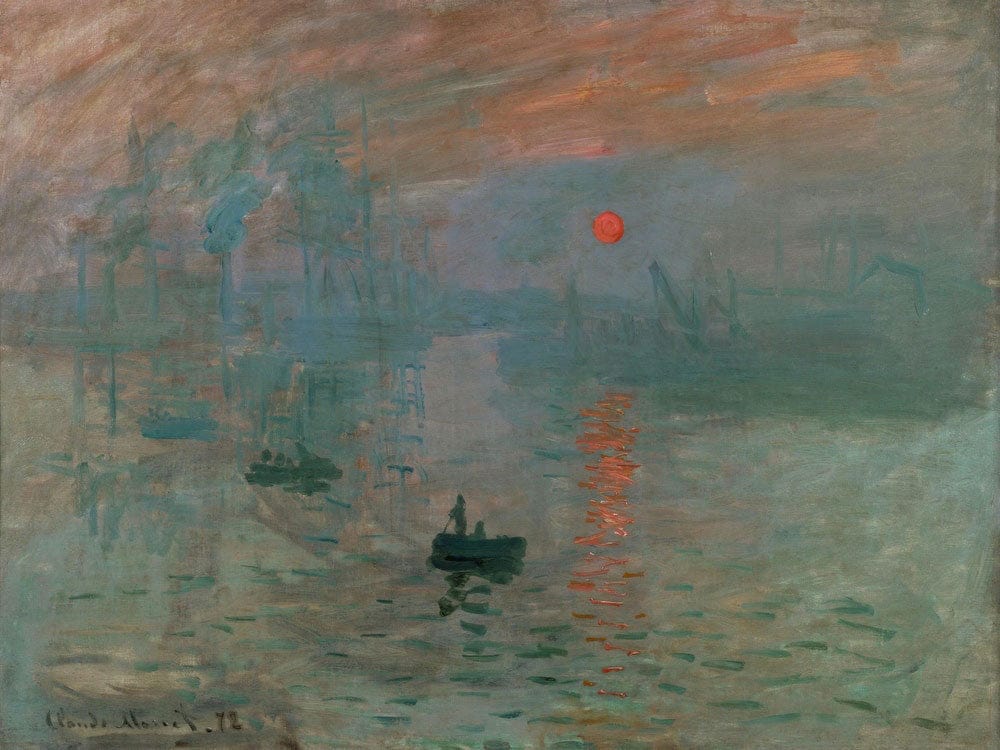 Impression, Soleil Levant (Impression, Sunrise) By Claude Monet Phoenix 4x3