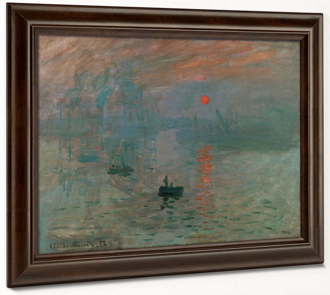 Impression, Soleil Levant (Impression, Sunrise) By Claude Monet Phoenix 4x3
