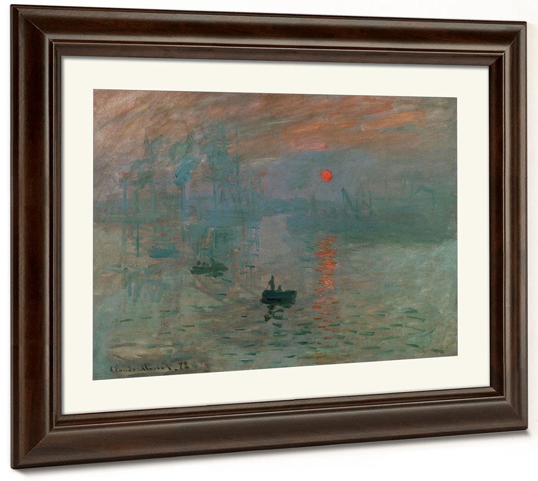 Impression, Soleil Levant (Impression, Sunrise) By Claude Monet Phoenix 4x3